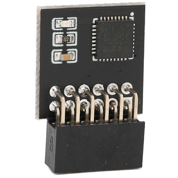 TPM 2.0 Krypteringssäkerhetsmodul 12-stifts Stark Kryptering TPM-processor TPM-modul Systemkomponenter för PC