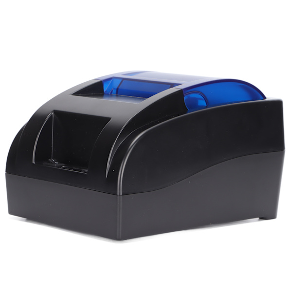 Etiketprinter 58mm Mini Bærbar Stabil Praktisk Termisk Printer til Supermarked Takeaway Express Billet 100‑240vAU Stik