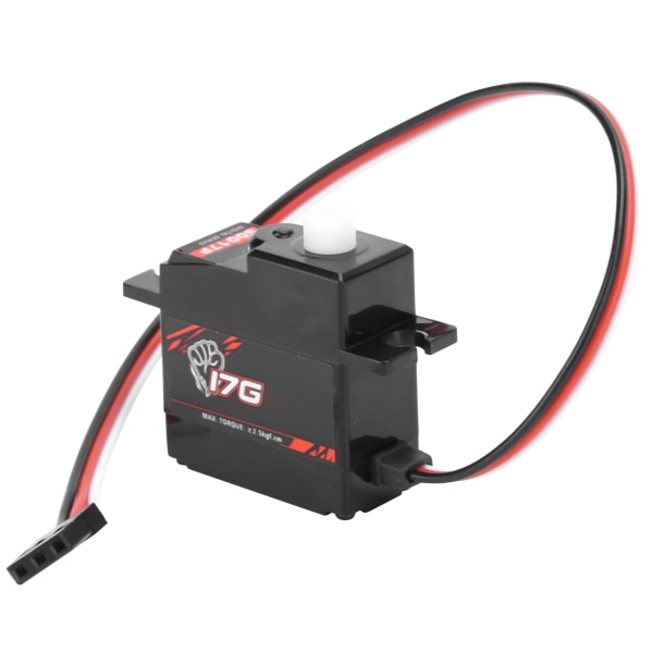 S0017P 17g plastväxel digital servo passar för 1/18 RC höghastighetsbil flygplan robot