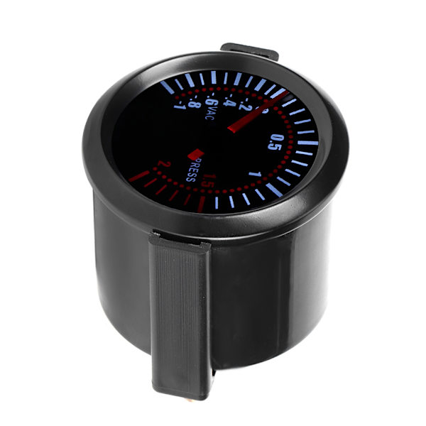 12V Universal 52mm/2.05in Modifierad Varningsfunktion Turbo Gauge Meter Auto Instrument