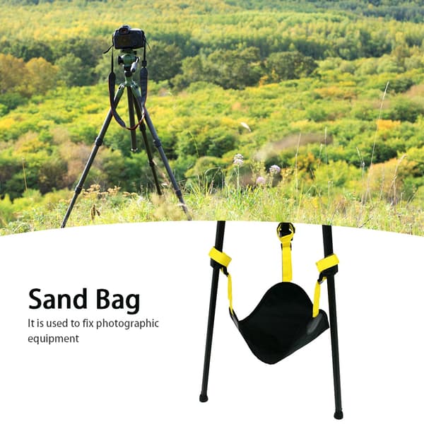 Vindtät vikt sandsäck stabil fixering balanserande sandsäck för stativ fotografisk utrustning