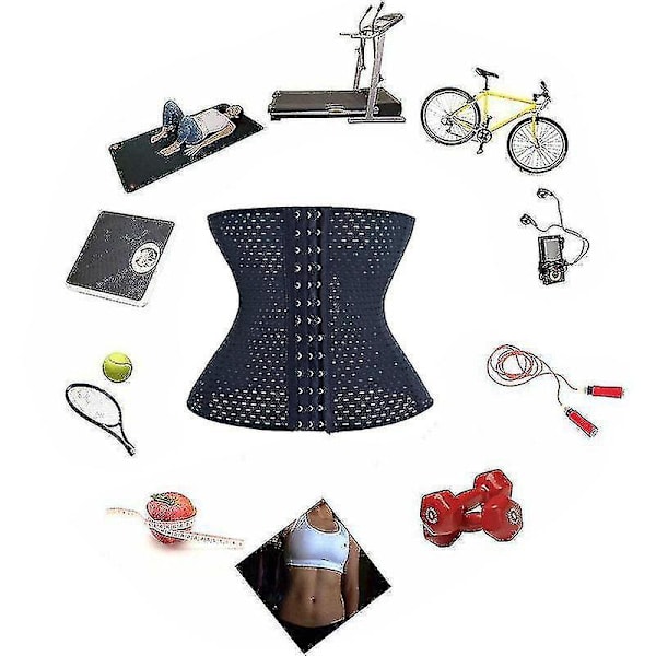 Sculpting Waist Cincher: Åndbar Shapewear til Kvinder XXXL Hvid