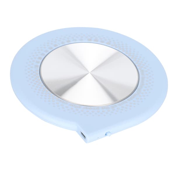55℃ Multifunktionel USB Kop Krus Isolationsmåtte Skrivebordsisoleringspude Coaster (Blå)