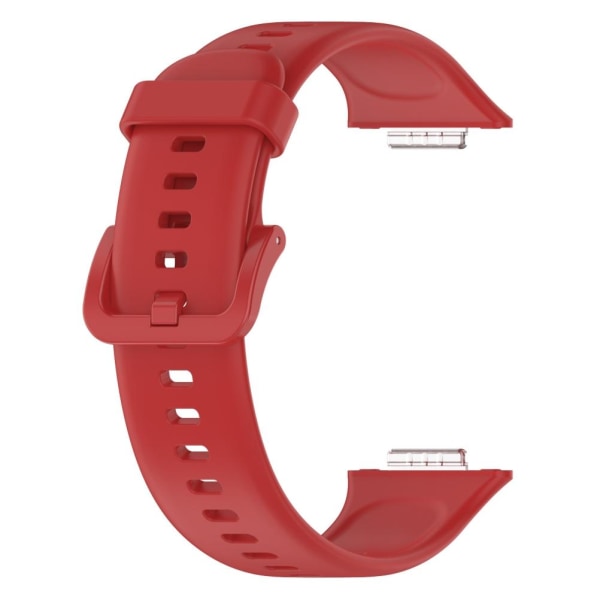 Smart Watch Ersättningsband Smart Watch Mjuk silikonrem för FIT2 Röd
