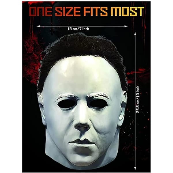 Halloween-mask Michael Myers Skräck Cosplay Mask Skräckmask