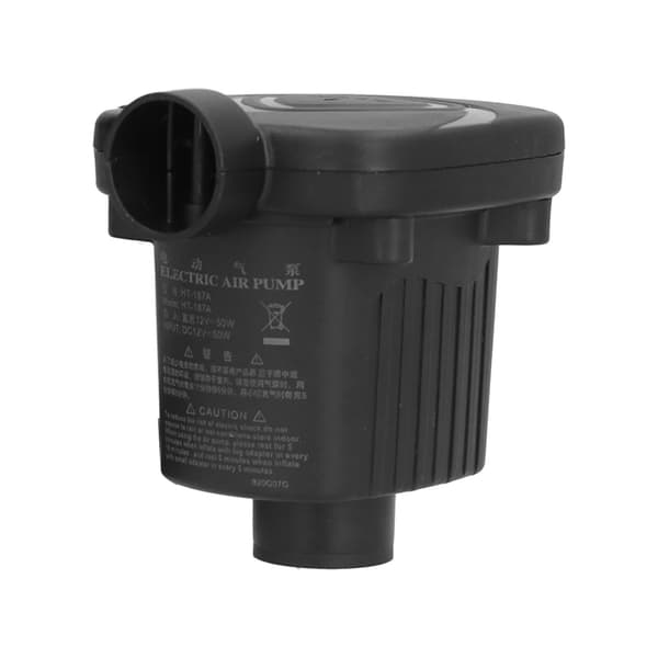 Luftpump DC12V 50W 2 Funktionella Munstycken Lättviktig Inflatorpump för Gummibåt