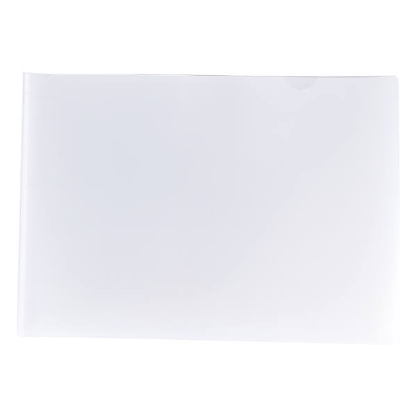 30st L-form filmapp A4 2 sidor Transparent Document Organizer 18C Tjock typ Hållare