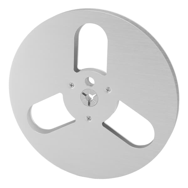 1/4 7 Tommer Tom Spole 3 Huller Aluminium Legering Åbningsmaskine Del Optagespole til TEAC Sølv