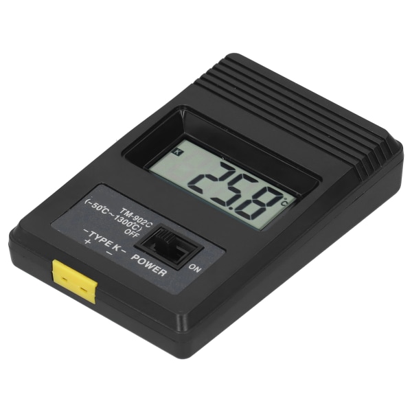 Digital temperaturmåler LCD Display Miljø Termometer Måleværktøj TM902C