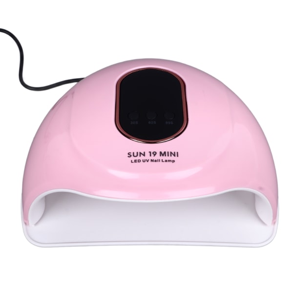 UV LED neglelampe 72W Profesjonell automatisk sensor negletørker gellakklys med 3 timer 18 lampebrikker