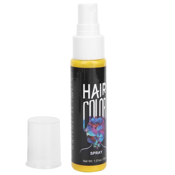 Professionel gør-det-selv-hårfarvespray Midlertidig hårfarvningsspray-stylingværktøj, tilbehør 30 ml gyldent