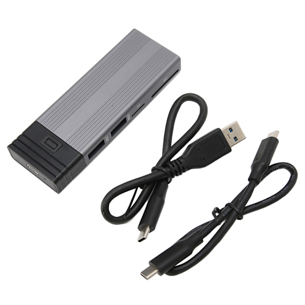 USB C SSD-kabinett God varmeavledning 10 Gbps M.2 NVME SSD-kabinett for nettbrett Datamaskiner Spillkonsoller for PS5