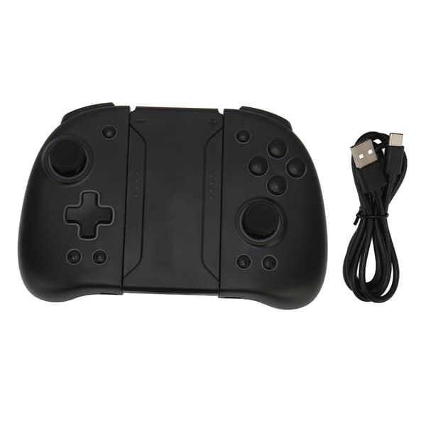 Trådløs gaming-controller aftagelig dobbelt motorvibration RGB-lyseffekter trådløs gamepad til Switch
