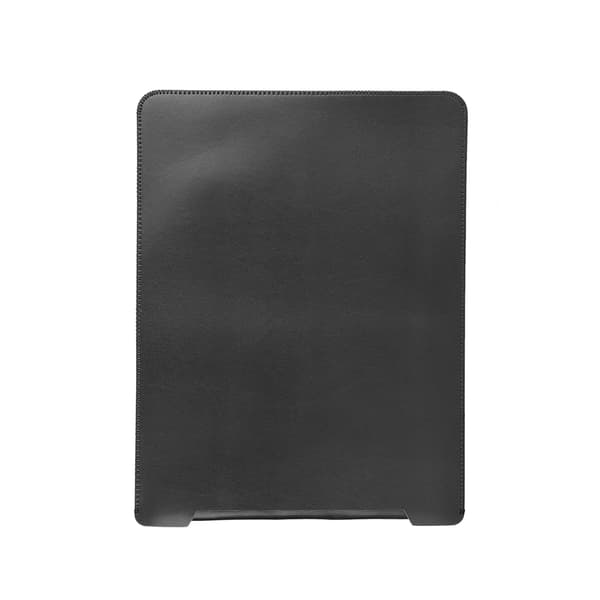 Bærbar computertaske i mikrofiber, beskyttende inderpose til MacBook Pro, sort