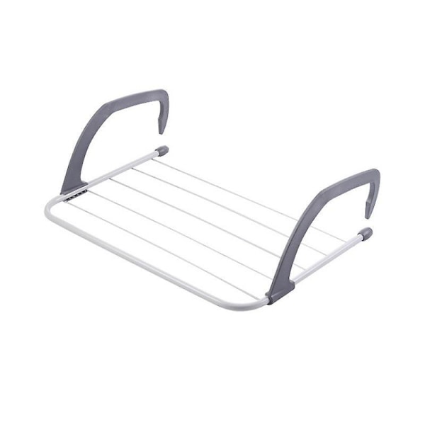 Klädtorkställning - Hängställning för element och balkong, liten, stor, vit, 50 cm lång