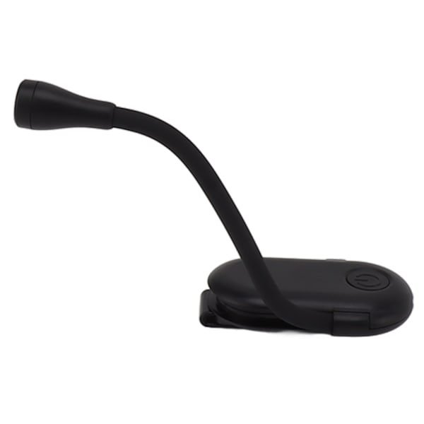 Mini Boklys 3W 400mAh 5V 1A 3 Farge Lys Justerbar Arm Trinnløs Dempe Klips På Leselys for Bokelskere