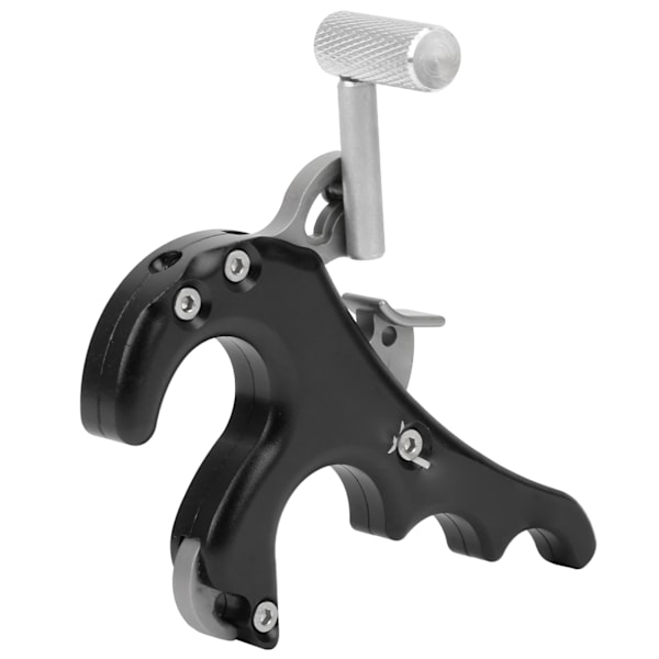 Metaludløserhjælpemidler Fire fingre Grip Tommelfingerskydel Trigger Compound Bue Tilbehørsort