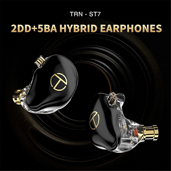 ST7 Hybridikuulokkeet nappikuulokkeet HIFI urheilukuulokkeet valkoinen