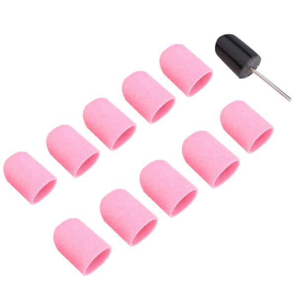 Nail Art-slipebånd Neglepolering Slipehode Sliperinghette 16 x 25 mm (rosa)