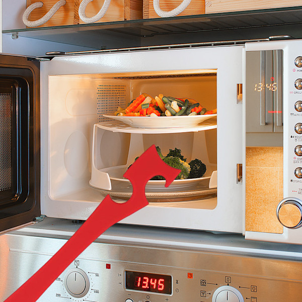 Ugn Anti-Scald Dragstång med Längre Handtag Silikon Ugn Galler Push Pull Verktyg för Air Fryer Konvektionsugn Kök Tillbehör