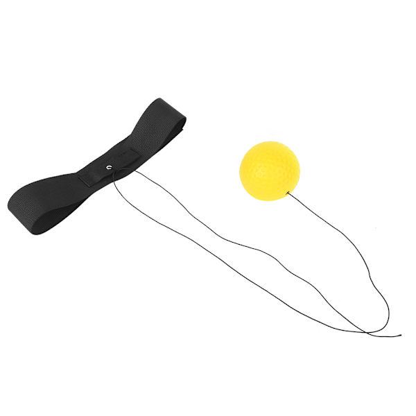 Punching Reaction PU Foam Ball Pannband Justerbar Sport Fitness Boxning Utrustning