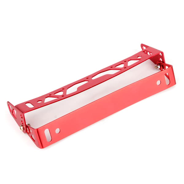 Bil Universal Aluminium Legering Justerbar Nummerplade Ramme Holder Udskiftning