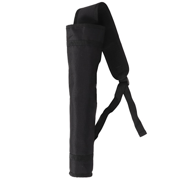 Arrow Quiver Bærbar Sort Stor Kapacitet Fortykkelse Justerbar Skulderrem Udendørs Polyester Pilpose