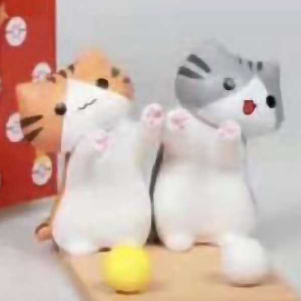 Cute Cat Smartphone Stand Safe PVC Mångsidig Desktop Cartoon Cat Telefonhållare för mobiltelefoner A