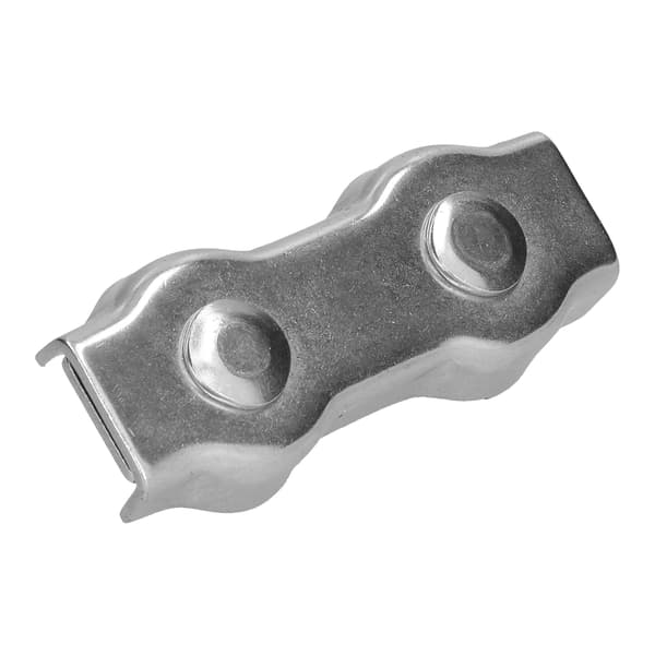 Wire Rope Clips Rustfrit Stål Kabelklemmer Simpel Grip Caliper Duplex Låseanordning 2 stk. M10