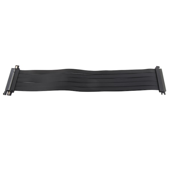 PCIE 4.0 X16 Extremt flexibel 180 graders höghastighets GPU-förlängningskort Riser-kabel för RX6900XT RX6800XT RTX3090ti Svart 45cm/17.72in