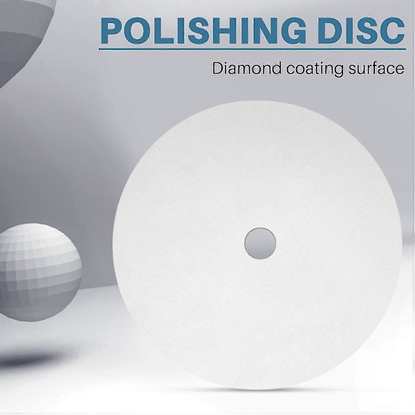 4st Diamantpolerskiva 600 800 1200 3000 Grit 6 tum Platt Lap Slipskiva Läppningsslipning D