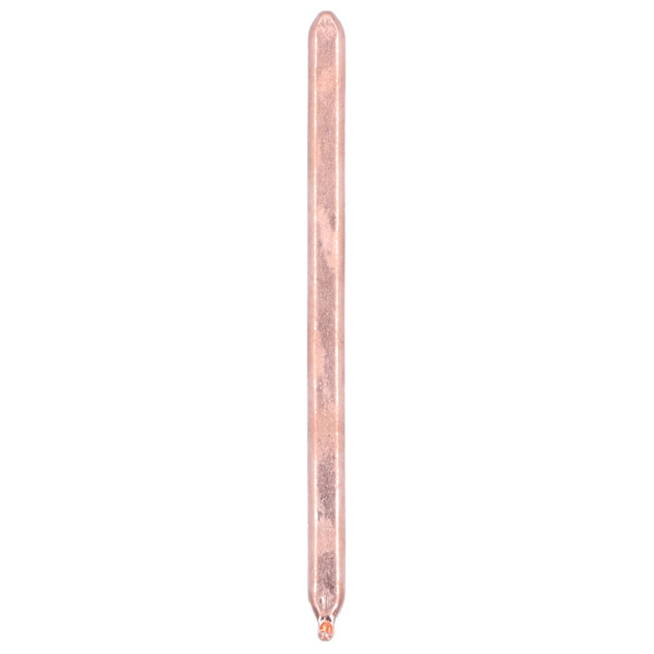 Flat Heat Pipe Messing Termisk Ledende Messingrør for Datamaskin Bærbar PC-utstyr 130mm
