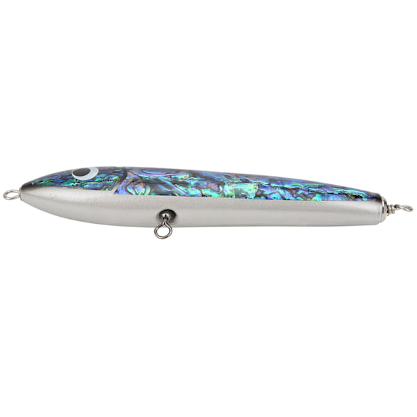 Fiskedrag Abalone Skal Fiskebete Trä Crankbait för Tonfisk Grouper Billbirds Havsbrax 23x3.5cm