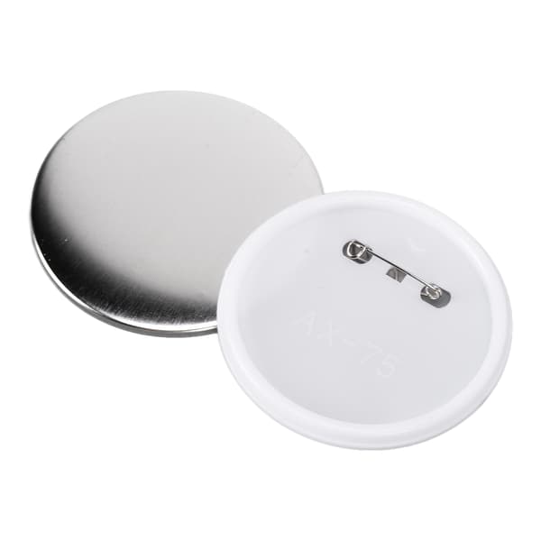 100 stk. bakdeksel til merke i blikkplate og plastbase unngår rust, solid DIY-merkeverktøy for julebursdagsgaver 75 mm 100 stk.