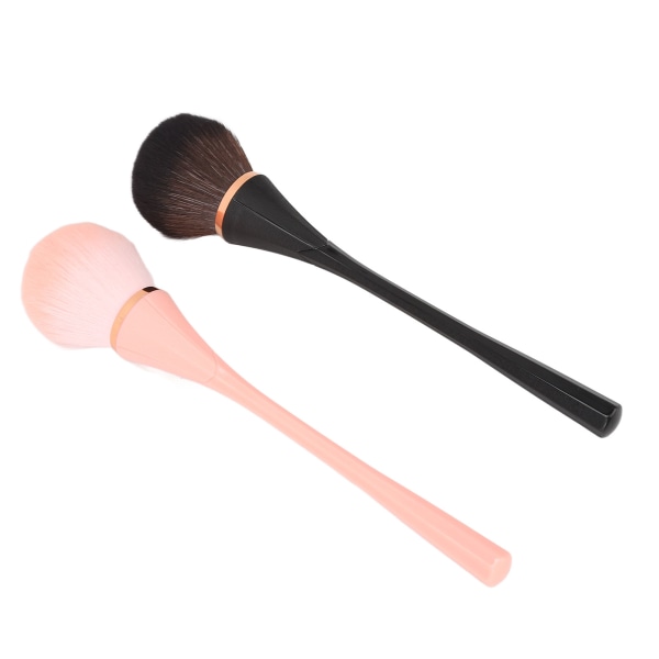 2 stk Løs Powder Blush Brush Professionel blødt hår makeup børstesæt Kosmetisk værktøj til makeupartist