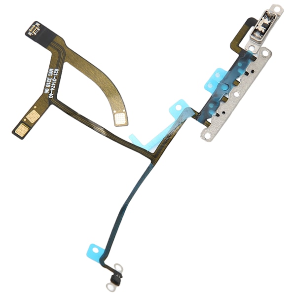Volumen Flex Kabel Udskiftning med Metal Beslag Pre Installeret Reparation Udskiftningsdel til IPhone XS MAX