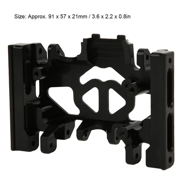 RC Chassis Armor Upgrade Dele Passer til SCX10 90046 90047 1/10 RC Bilmodel