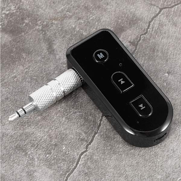 Trådlös Bluetooth-ljudmottagare Bil 3,5 mm Aux-uttag Musikadapter