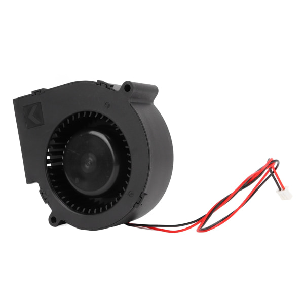 12V vifte DC12V 2.7A to kulelager børsteløs 4500RPM PBT glassfiber kobber børsteløs vifte for fabrikk