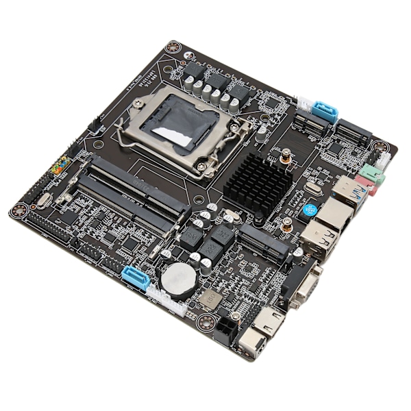 H81 Mini ITX bundkort LGA 1150 slot Dual Channel DDR3 understøttelse til Core I3 I5 I7 4. og 5. generations CPU til alt i én pc