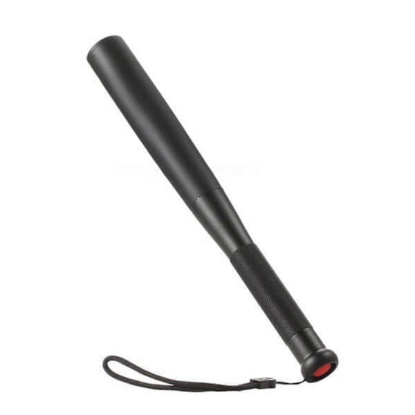 Självförsvars baseballträ stark lätt ficklampa T6 uppladdningsbar LED utomhus multifunktion säkerhetsklubba