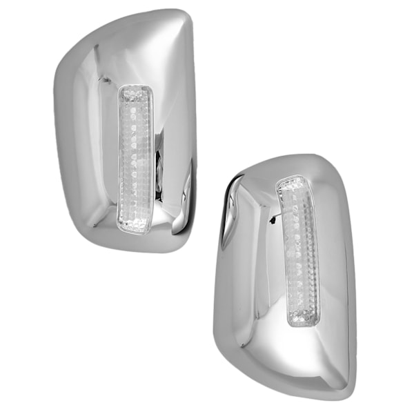 2 st. backspegelskydd, galvaniserade med LED-skydd, passar för RAV4 2001–2005