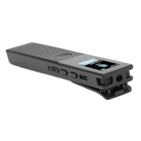 Digital stemmeopptaker Mini bærbar stemmeaktivert opptaker med avspilling USB MP3 for møteforelesningsintervju 8 GB