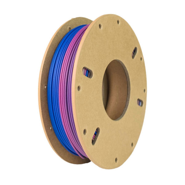 3D-skrivarfilamentpaket Noggrannhet +/- 0,02 mm 1 kg/rulle Utskriftsmaterial Blå Lila