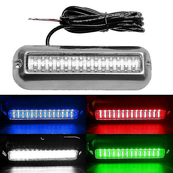42 LED:n sininen ruostumattomasta teräksestä valmistettu vedenalainen veneen perävalo
