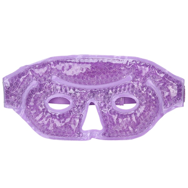 Hot Cold Therapy Gel Bead Eye Guard Edema Pain Relief Reusable Cooling Face Eye CoverPurple