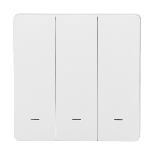 Trådløs lysbryter WiFi stemmefjernkontroll tidsstyring 100‑250V for ZigBee