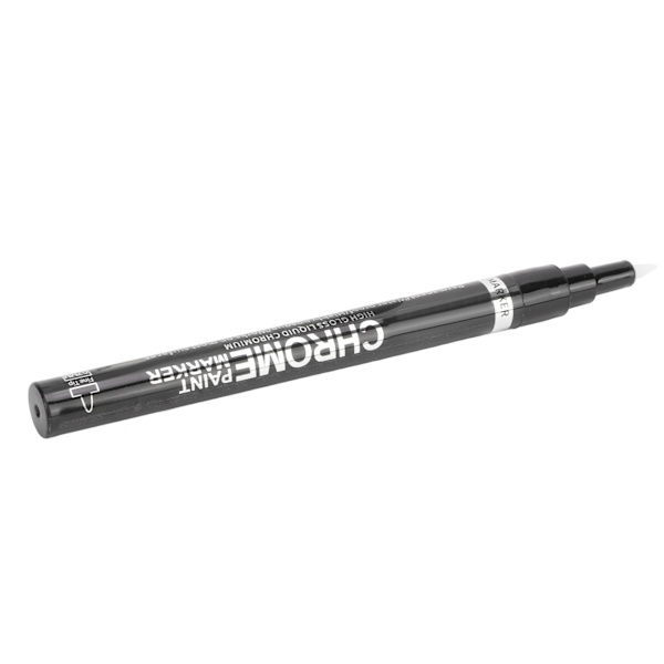 Mirror Marker Pen Chrome Paint Marker Fiberspets Vattentät 0,7 mm/0,03 tum UV-skydd bläck glansig flytande färgmarkör