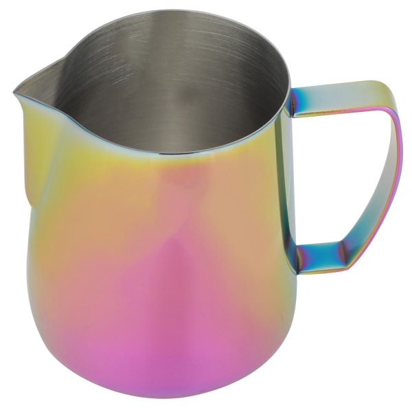 Tykke 304 rustfritt stål kaffeskummende kannekopp Skummekanne Kaffe Latte Art-tilbehør400 ml