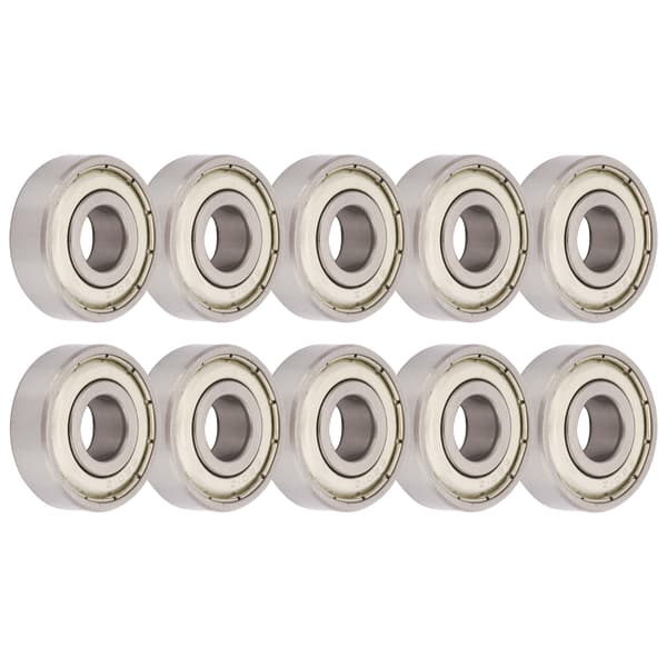 10 st 6201z Kullager i lagerstål med djupt spår 12 mm